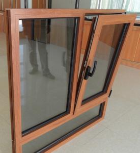 木纹转印断桥铝